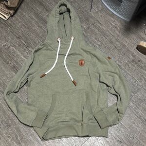 Men's Green Hoodie Sweater